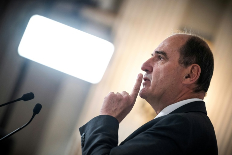 Le PDG de la SNCF Jean Castex le 7 mai 2026, à Toulouse ( AFP / Lionel BONAVENTURE )