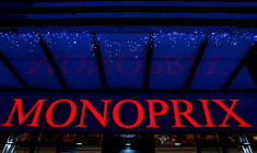 Le logo Monoprix à Paris