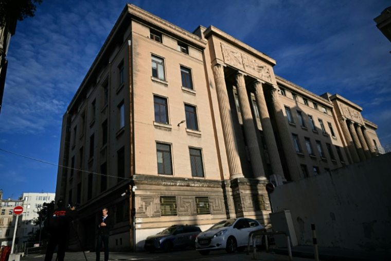 Le palais de justice de Marseille le 18 mai 2025 ( AFP / Gabriel BOUYS )