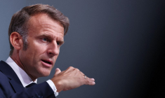 Emmanuel Macron, à Toulon, le 29 août 2025 ( POOL / MANON CRUZ )