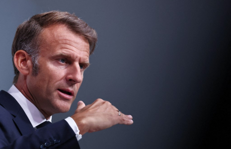 Emmanuel Macron, à Toulon, le 29 août 2025 ( POOL / MANON CRUZ )