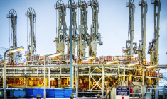 Le terminal de GNL de Melkoeya, près de Hammerfest ( NTB  / OLE BERG-RUSTEN )