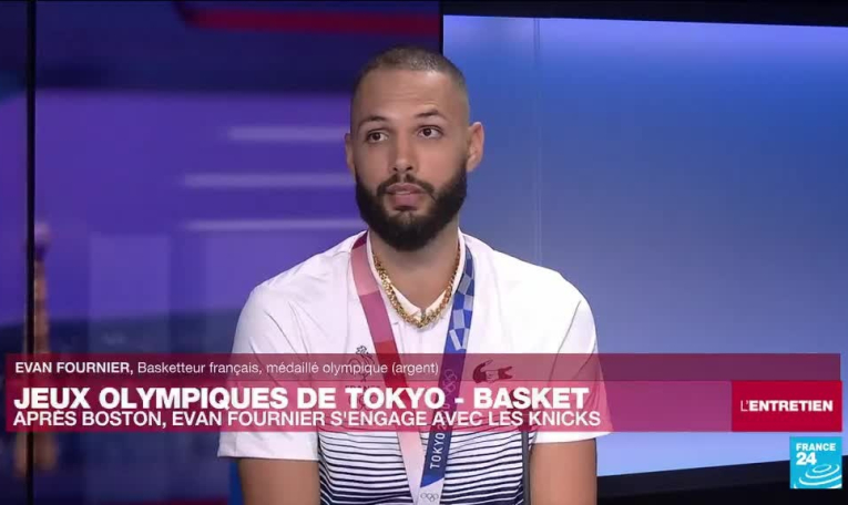 "Je ne prendrai pas le numéro 94" chez les New York Knicks : Evan Fournier sur FRANCE 24