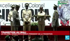 Mali : le colonel Assimi Goïta officiellement investi président de la transition