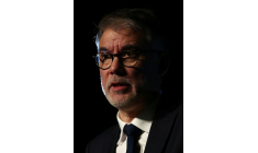 Olivier Faure le 24 janvier 2026 à Tours ( AFP / ROMAIN PERROCHEAU )