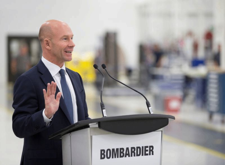 DÉPART DU DG DE BOMBARDIER, ALAIN BELLEMARE