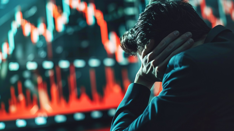 Forte baisse sur les marchés asiatiques ce matin. (crédit : Adobe Stock)