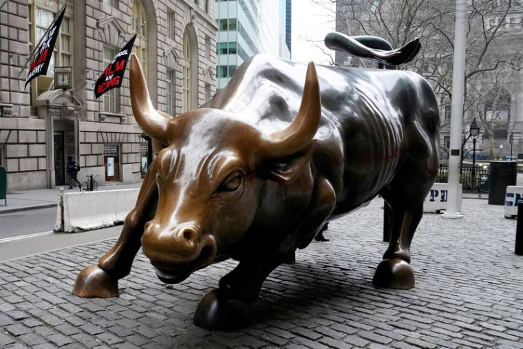 Le Taureau de Wall Street à New York