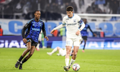 Emmanuel Emegha remercie Elye Wahi après son match contre l’OM