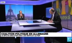 Allemagne : Scholz dit avoir "un mandat" pour former une coalition avec les Verts et le FDP