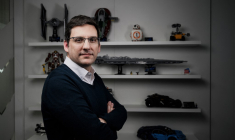 Olivier de Clergerie à Limonest, le 29 mars 2019. ( AFP / JEFF PACHOUD )