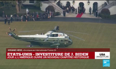 EN IMAGES - Etats-Unis : Donald et Mélania Trump quittent la Maison Blanche avant l'investiture de Joe Biden