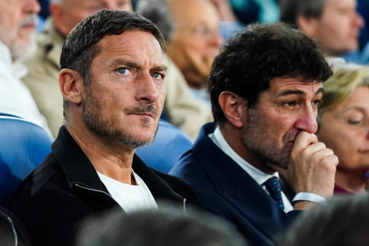 Francesco Totti a un nouveau chouchou pour le banc de la Roma