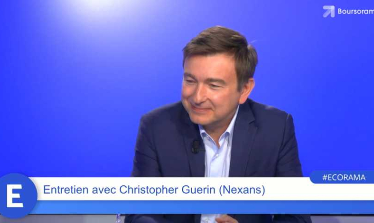 Christopher Guerin (Nexans) : "Il y a une belle opportunité sur notre cours de Bourse !"