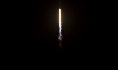 Un tir de fusée Falcon 9 de SpaceX (photo d'illustration) ( GETTY IMAGES NORTH AMERICA / EVA MARIE UZCATEGUI )