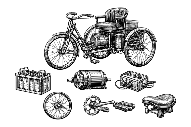 L'histoire de l'automobile est indissociable de celle des moteurs. (cr&eacute;dit: Adobe Stock/photo g&eacute;n&eacute;r&eacute;e par IA)