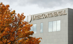 Photo d'archives d'un hôtel Intercontinental à l'O2 à Londres, en Grande-Bretagne