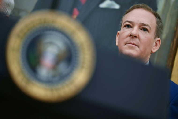 Le chef de l'Agence de protection de l'environnement (EPA) américaine Lee Zeldin à Washington aux Etats-Unis le 21 mai 2026 ( AFP / Kent NISHIMURA )