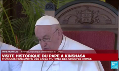 REPLAY - Le pape François condamne de "cruelles atrocités" en RD Congo