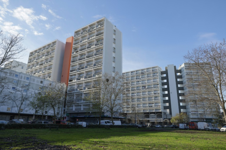Le quartier populaire des Aubiers, à Bordeaux, le 3 janvier 2021 ( MORITZ / thibaud MORITZ )