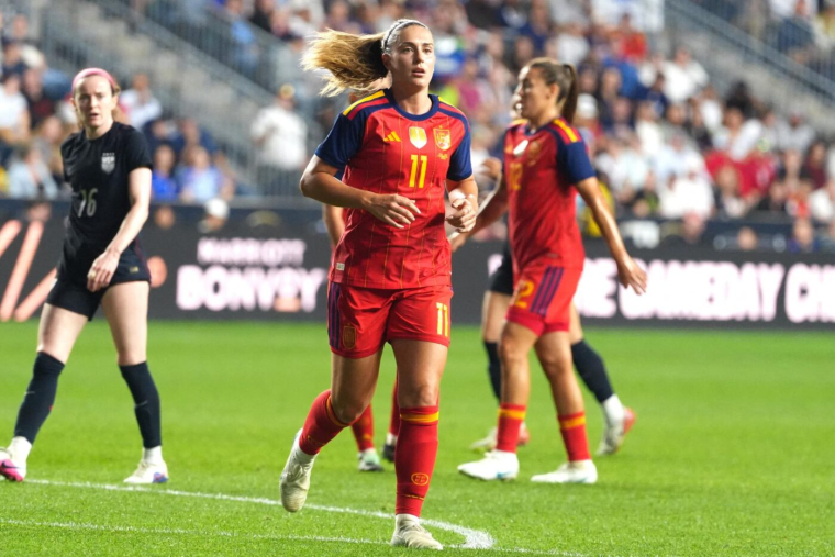 Chez les filles, l'Espagne loin devant tous les autres
