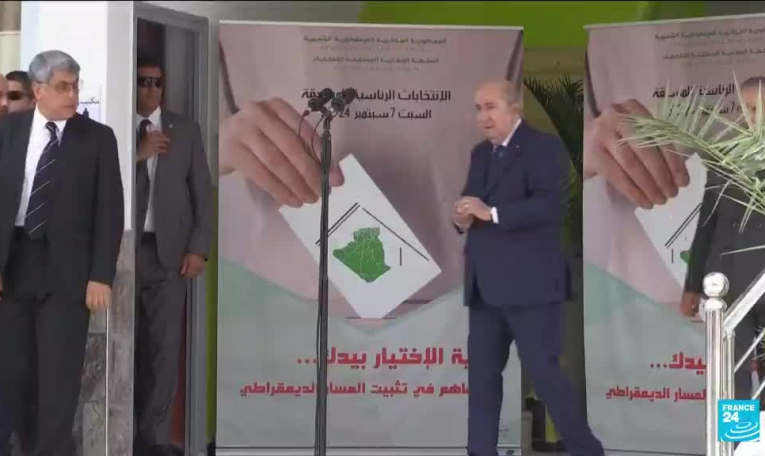 Présidentielle en Algérie : victoire prévue de Tebboune