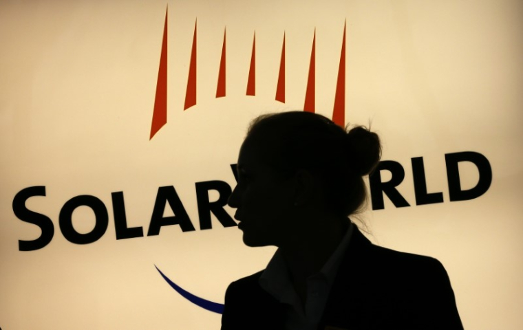 PANNEAUX SOLAIRES: L'ALLEMAND SOLARWORLD SE DÉCLARE EN FAILLITE