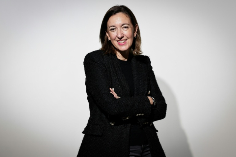 Vanessa Perrée, le 8 décembre 2025, à Paris ( AFP / STEPHANE DE SAKUTIN )