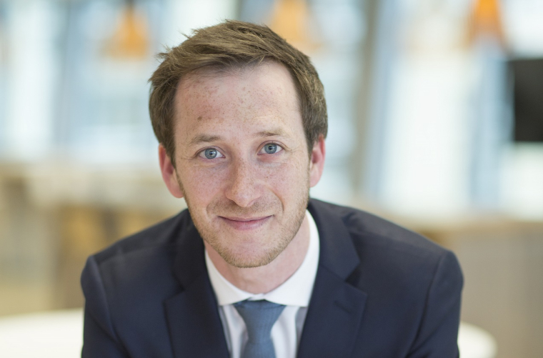 Johann Plé, gérant obligations vertes chez AXA Investment Managers. (Crédit photo : DR)