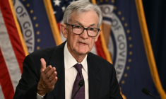 Jerome Powell, président de la Banque centrale des Etats-Unis (Fed), le 18 mars 2026 à Washington ( AFP / Brendan SMIALOWSKI )