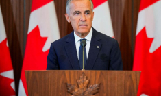Le Premier ministre canadien Mark Carney