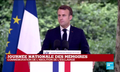 REPLAY - Discours d'Emmanuel Macron à l'occasion de la Journée nationale de l'abolition de l'esclavage