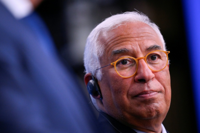 Le président du Conseil européen, Antonio Costa à Bruxelles, le 26 juin 2025 ( AFP / JOHN THYS )