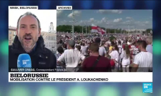 Biélorussie : mobilisation contre le président Alexandre Loukachenko