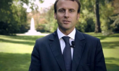 Le CAC 40 progresse de plus de 4% alors qu'Emmanuel Macron est arrivé en tête du premier tour de l'élection présidentielle. (crédit : gouvernement français)