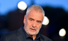 Luc Besson le 24 octobre 2025 à Rome ( AFP / Alberto PIZZOLI )