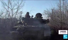 Guerre en Ukraine : reportage dans le Donbass avec les tankistes