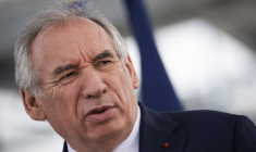 François Bayrou à Marseille, le 5 mai 2025. ( AFP / MIGUEL MEDINA )