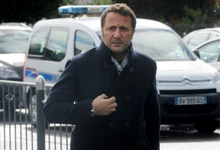 Arthur à Névez, le 15 octobre 2016. ( AFP / FRED TANNEAU )