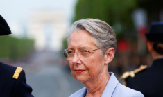 La Première ministre française Elisabeth Borne à Paris