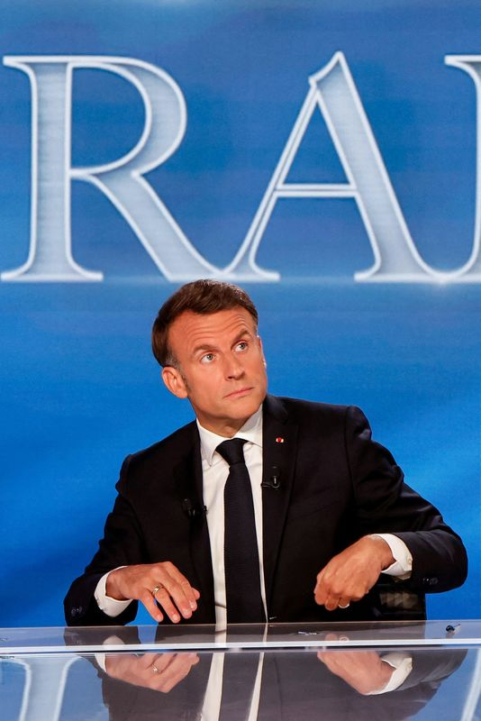 Macron condamne le blocage par Israël de l'aide humanitaire pour Gaza