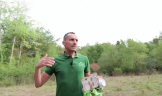 Une forêt-école, laboratoire de la formation pour tous contre les incendies