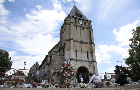 LE PROCÈS DE L'ATTENTAT DE SAINT-ÉTIENNE-DU-ROUVRAY S'OUVRE À PARIS