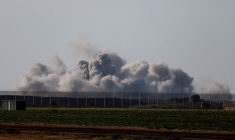 Explosion à Gaza