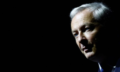 Le ministre français de l'Economie et des Finances, Bruno Le Maire lors du Mondial de l'automobile à Paris