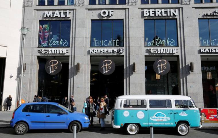 Le centre commercial LP12 Mall de Berlin