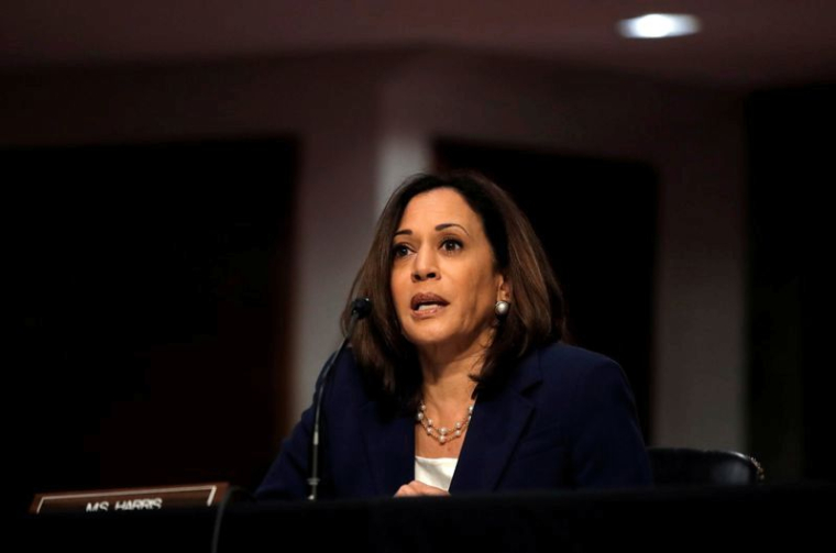 USA2020: LA SÉNATRICE DE CALIFORNIE KAMALA HARRIS COLISTIÈRE DE BIDEN