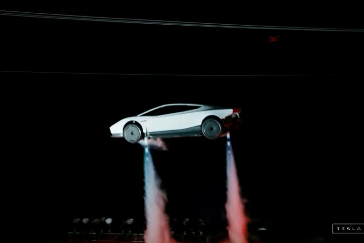 Musk dévoile sa Tesla "volante", sans succès garanti