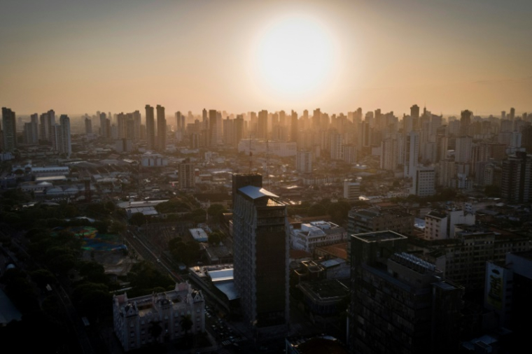 Vue aérienne de la ville de Belem au Brésil, le 26 août 2025 ( AFP / Anderson Coelho )
