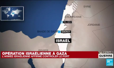 Israël annonce avoir pris le contrôle du port de Gaza